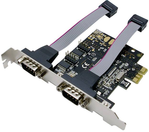 Logilink Schnittstelle PCIe Karte 2x seriell - PC0031