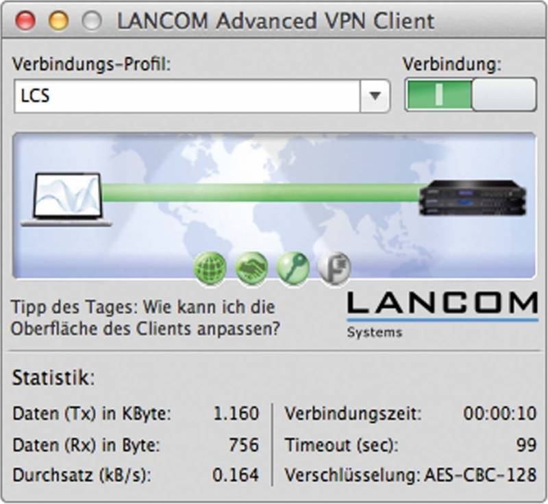 LANCOM Advanced VPN Client (MAC, 1 Licence) - 61606