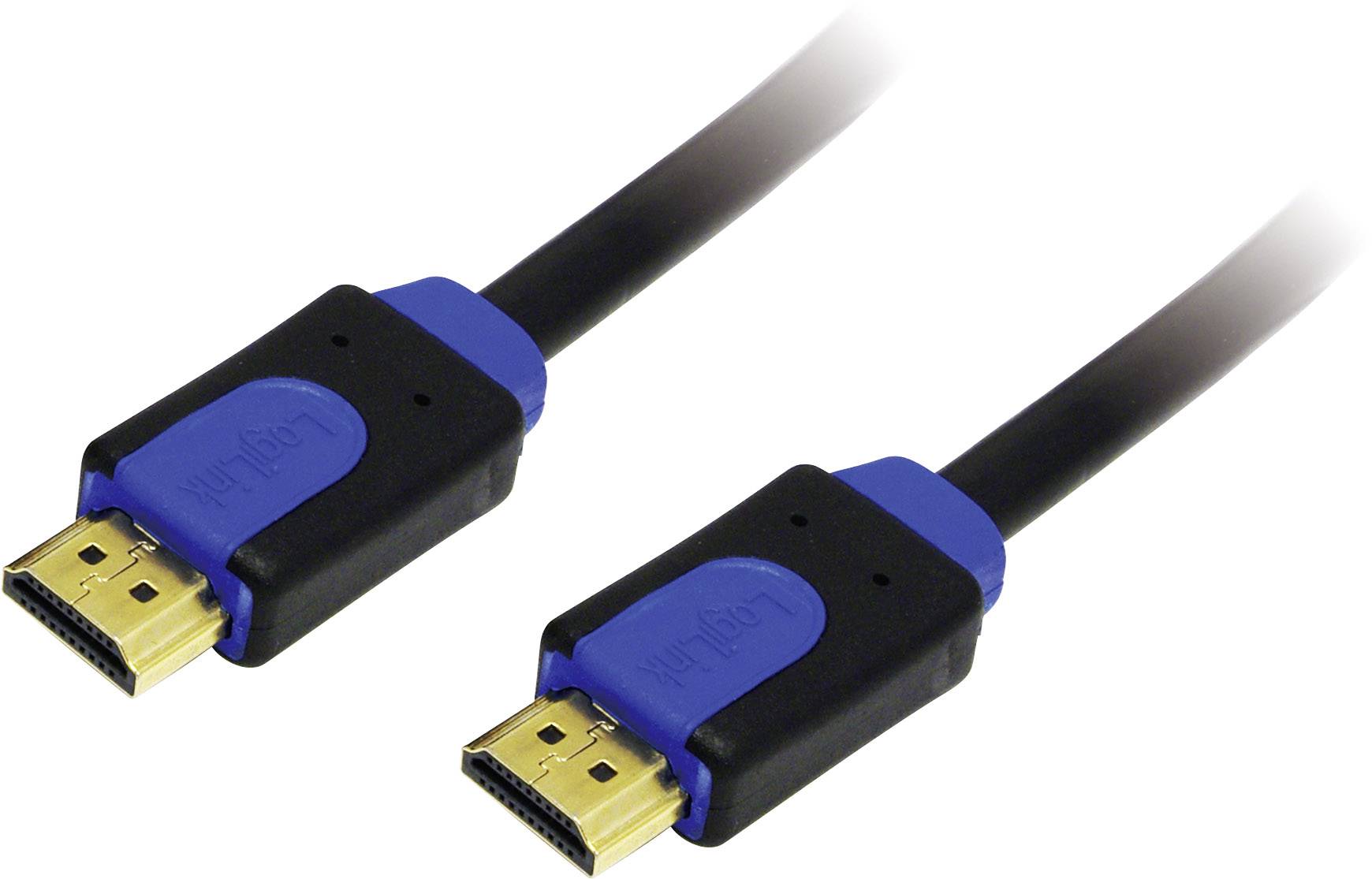 4052792005561 - LogiLink HDMI Anschlusskabel HDMI-A Stecker HDMI-A Stecker 1000 m Schwarz CHB1110 HDMI-Kabel