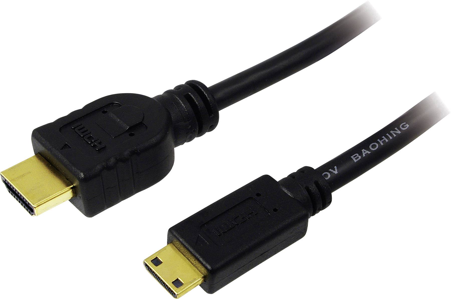 4052792005851 - LOGILINK CH0021 - HDMI Mini-C Stk > HDMI A Stk 4K@30 Hz 10 m