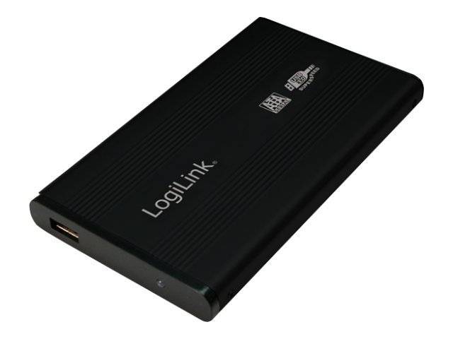 Logilink Geh. 6.3cm (2,5) USB 3.0/SATA Black ALU o. NT - UA0106