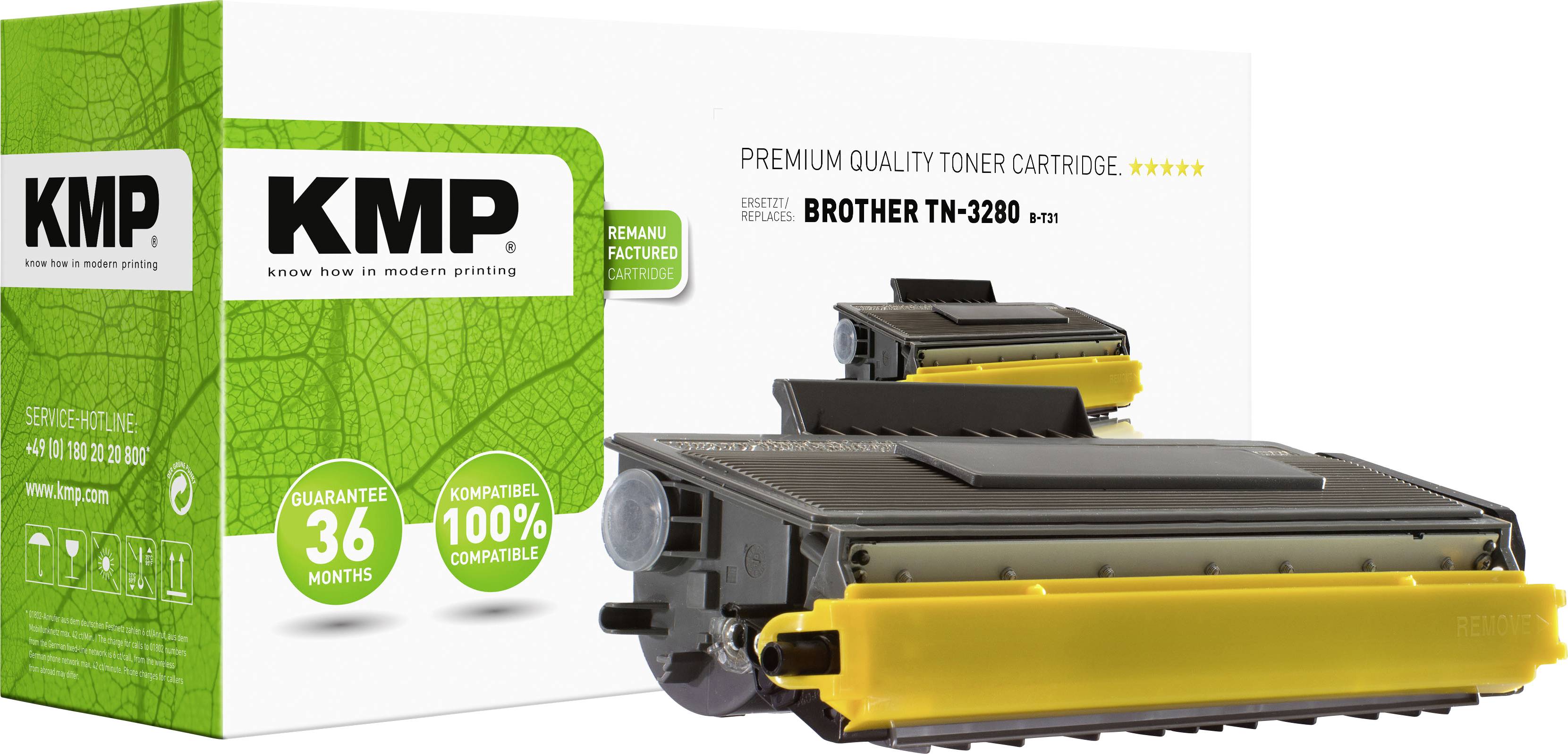 KMP Toner Brother TN-3280XXL/TN3280XXL black 12000 S. B-T31 - 1255,5000