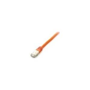 Equip Patchkabel Cat6 S/FTP 2xRJ45 3.00m orange LSZH Polybeutel - 605572