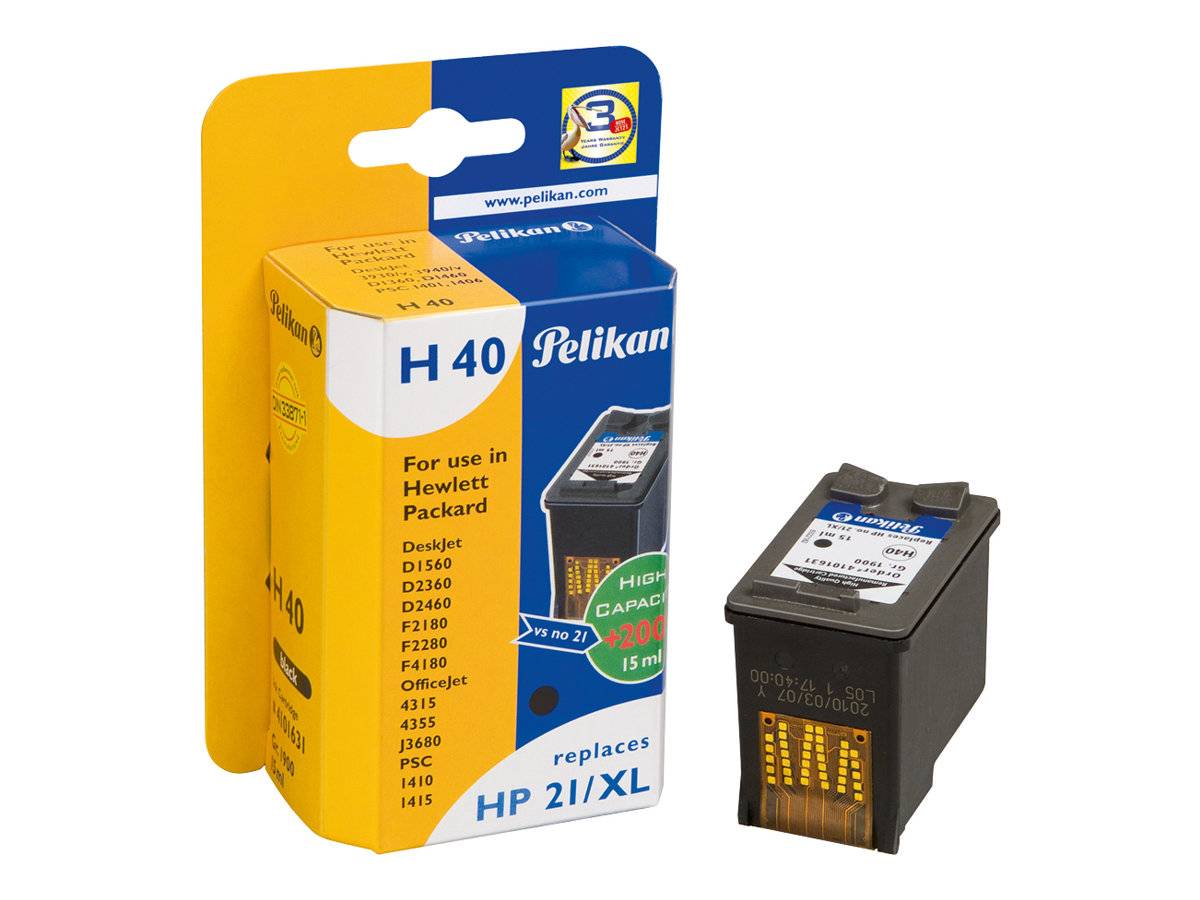 Pelikan Patrone HP21 C9351CE black remanufactured retail - 4101631