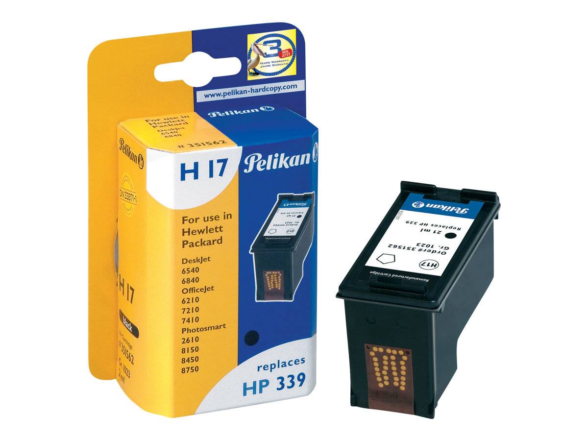 Pelikan Patrone HP339 C8767EE black remanufactured retail - 351562