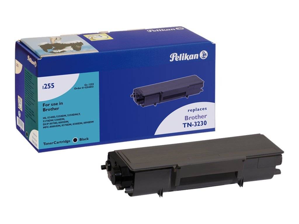 Pelikan Toner Brother TN-3230 1255SR schwarz rebuilt, 4204851 (BILD1)