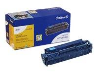 Pelikan Toner HP CC531A 1218c cyan rebuilt, Pelikan 4207180 (BILD1)