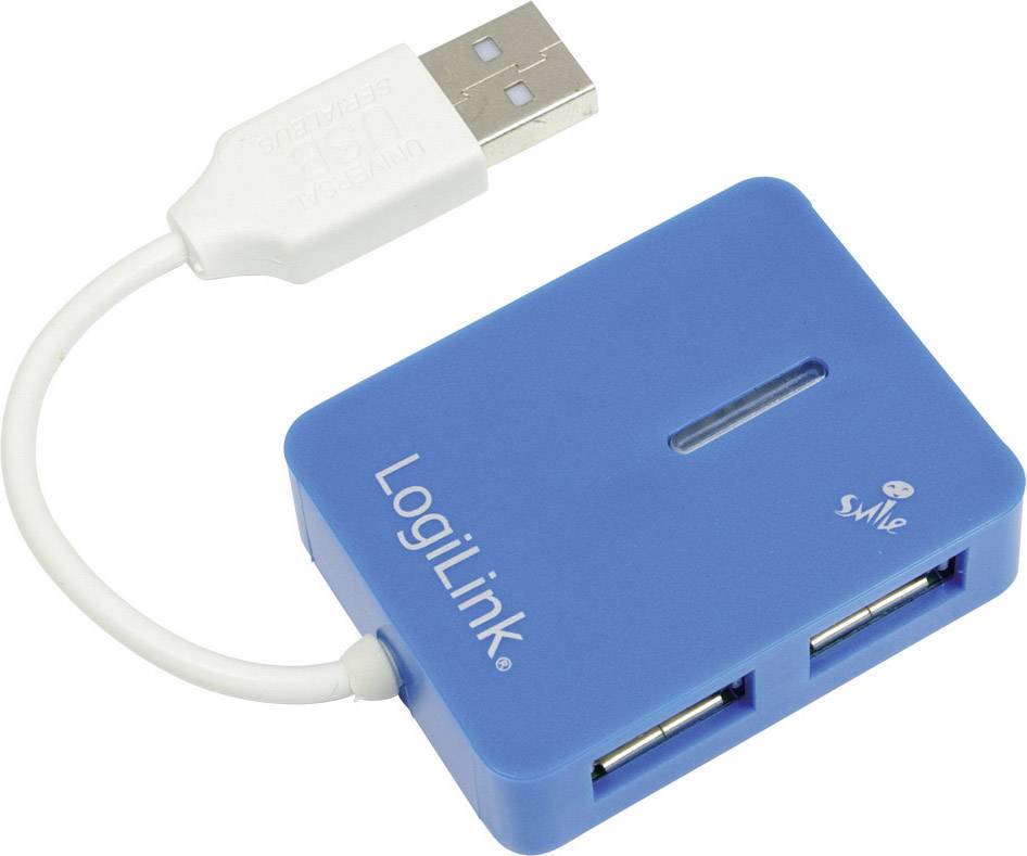 4052792007817 - LogiLink USB-HUB Smile 4-Port o NT blau