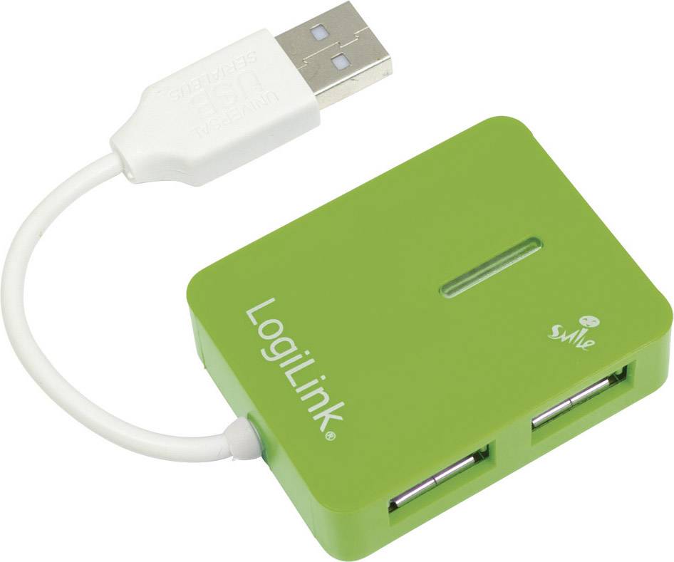 Logilink UA0138, HUBs, LogiLink USB-HUB Smile 4-Port o. UA0138 (BILD1)