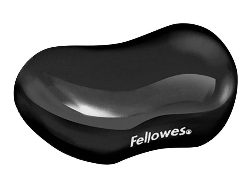 Fellowes Maus-Handgelenkauflage Crystal Gel schwarz - 9112301